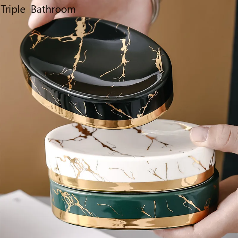 Soap Making Items - セラミック石鹸,大理石,縞模様,レストラン,ホテル,石鹸用の収納アイテム,装飾,家庭用石鹸ボックス