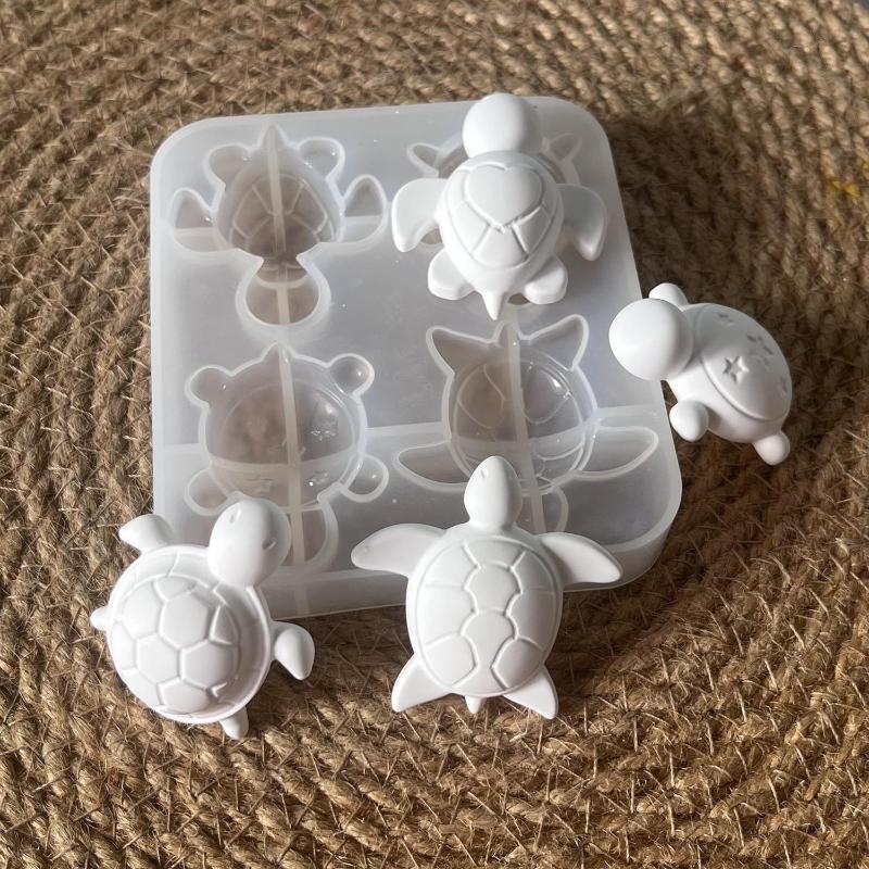Soap Mold Silicone Loaf - 四亀石膏シリコン型 DIY ハートスターテクスチャシェル装飾品エポキシ樹脂型香り付き動物キャンドル石鹸型