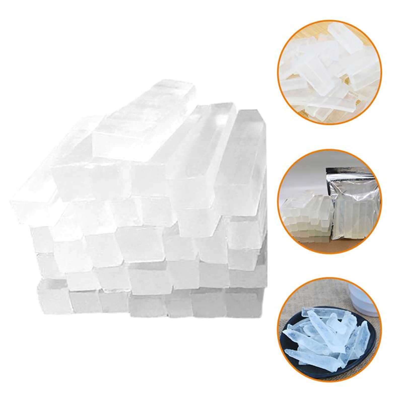 Soap Making Items - 250g入り透明グリセリンハンドソープベース、オーガニックハンドソープ作り、DIY石鹸作り用品、手作りビーガンハンドソープ