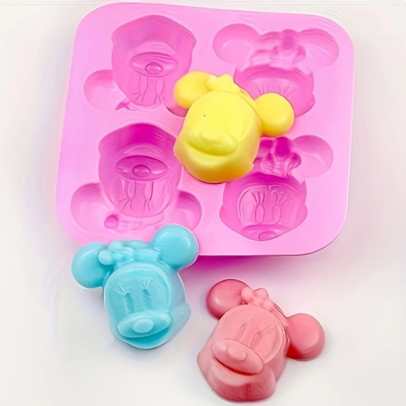 1個入りミニーカートゥーン型、手工芸品、チョコレート、石鹸作 - Soap Making Items のレビューと価格