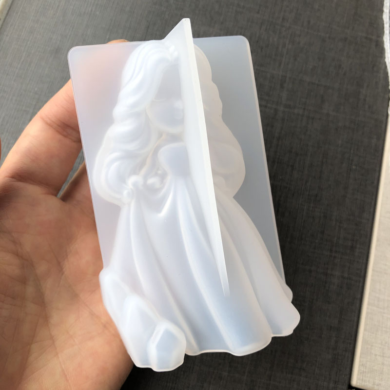 3D かわいいプリンセスシリコーンキャンドルモールド天使の女 - Soap Mold Silicone Loaf のレビューと価格