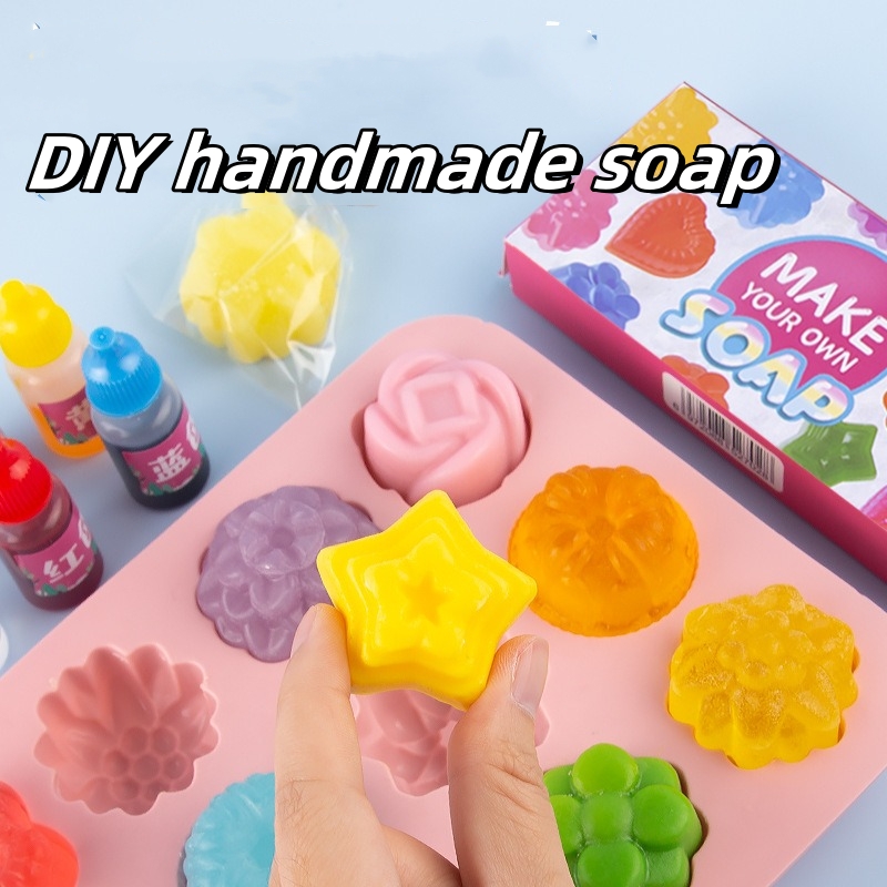 DIY 手作り石鹸クリスタル石鹸植物石鹸作り材料女の子のおも - Soap Making Items のレビューと価格