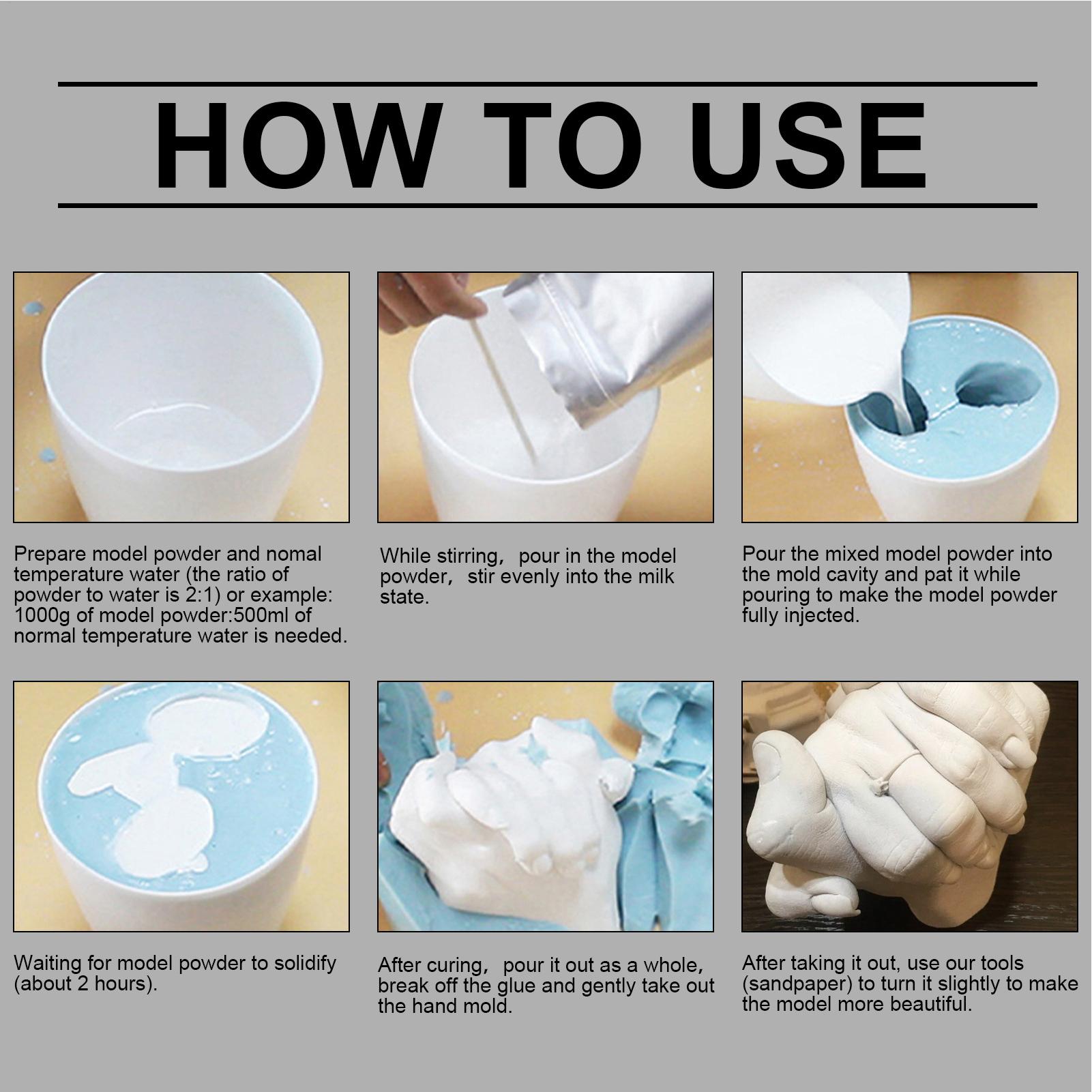 赤ちゃんの手足型取りキット、石鹸作り用品、クラフト用石膏、子 - Soap Making Kit のレビューと価格