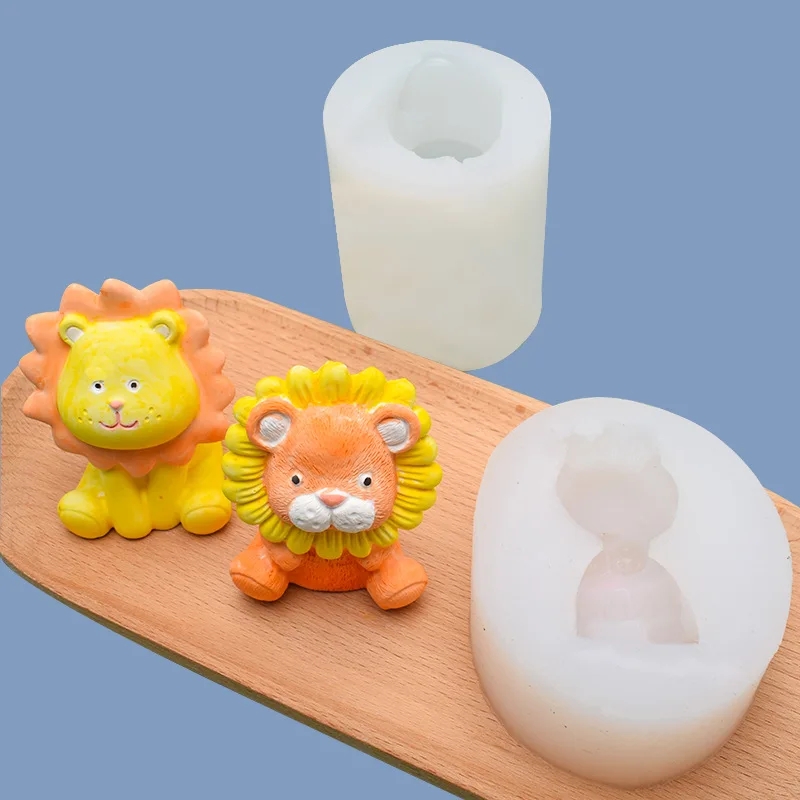 ライオンシリコンキャンドルモールド,動物石鹸,石膏,成形,日 - Soap Making Kit のレビューと価格