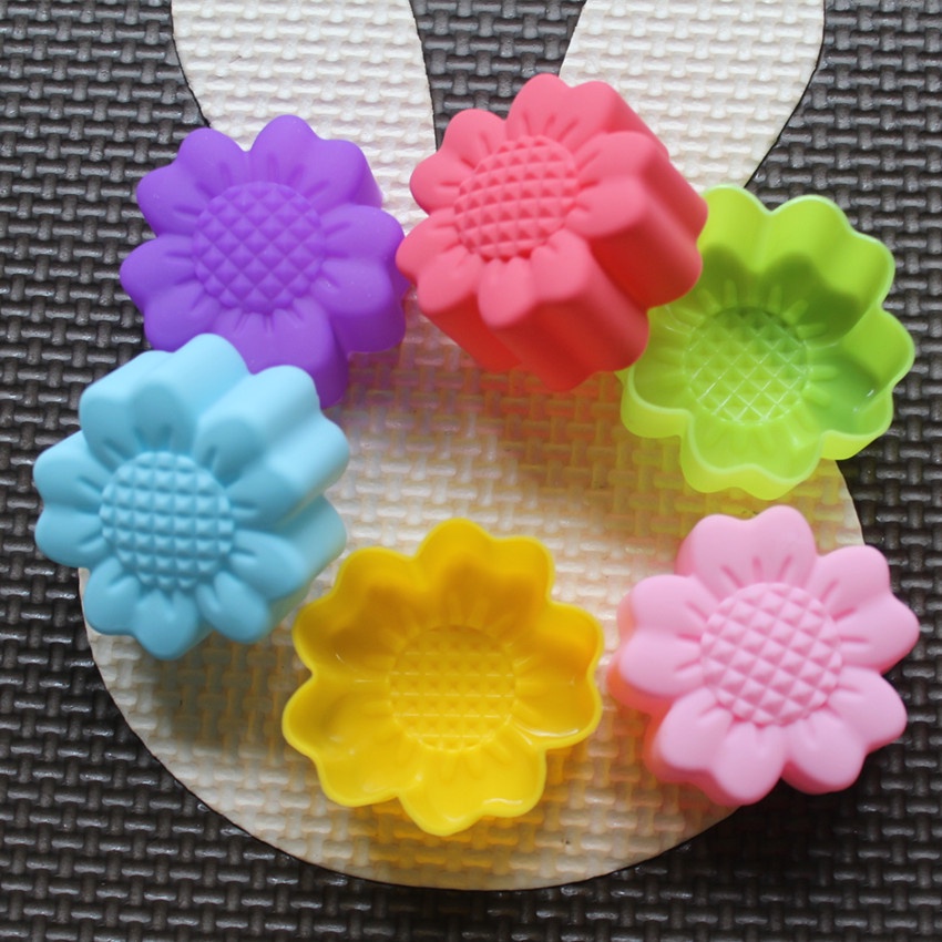 6個セット ノンスティック 花柄 シリコンモールド チョコレ - Soap Making Kit のレビューと価格