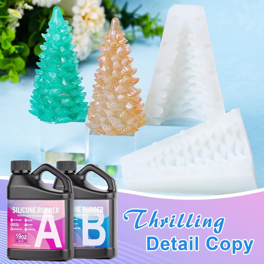 シリコンモールド作成キット、38.8オンス 15A弾性液体シ - Soap Making Kit のレビューと価格