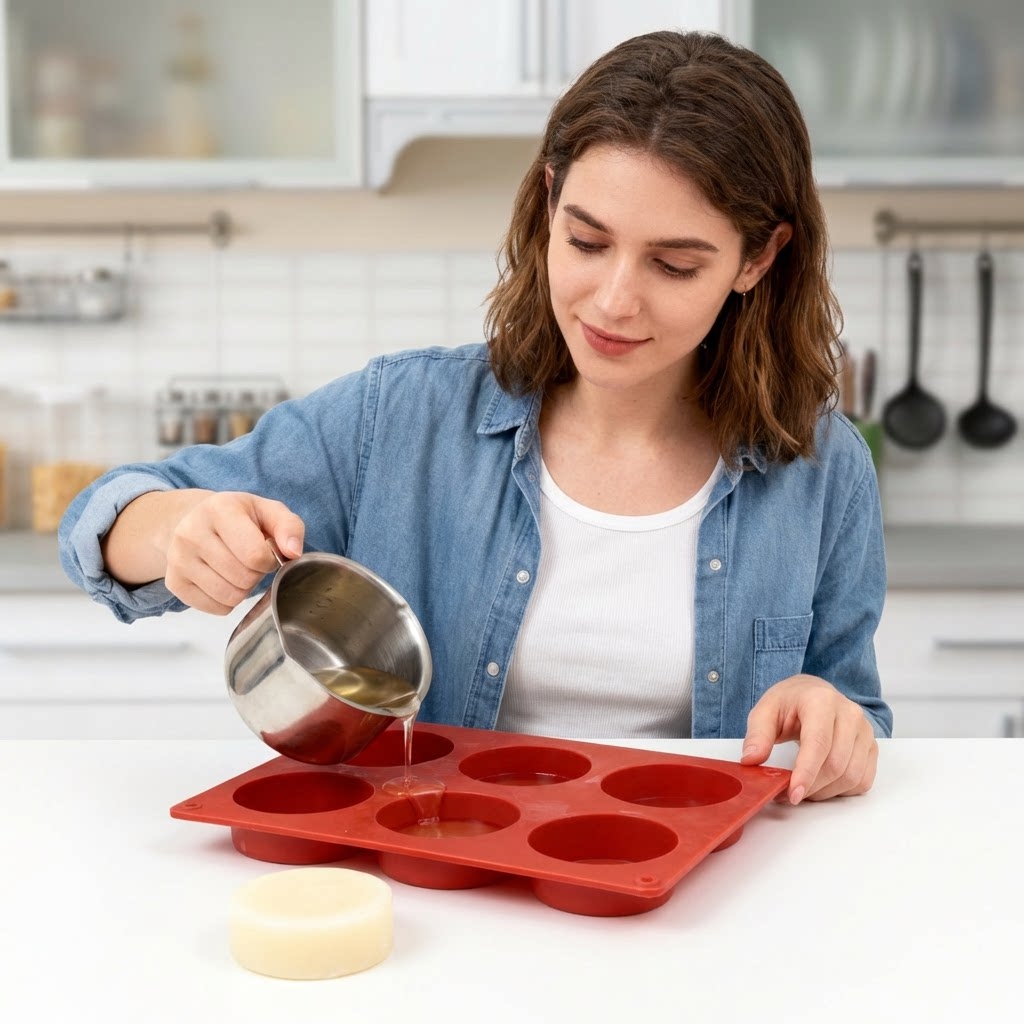 丸型シリコンソープモールド DIY手作り石鹸作りツール シリ - Soap Mold Silicone Loaf のレビューと価格