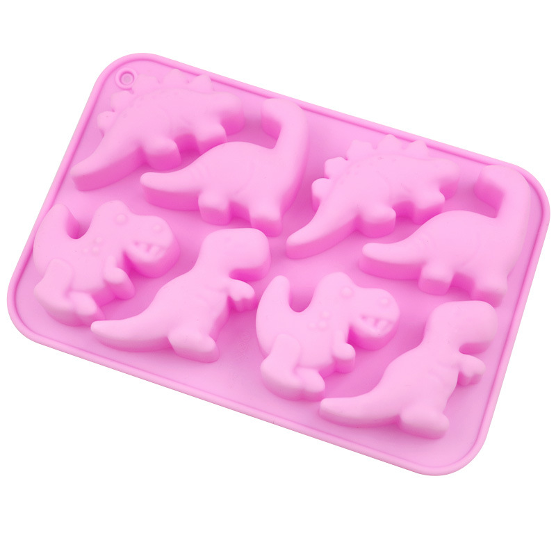 ブルース卸売 8匹の恐竜漫画シリコンケーキ型 DIY手作り石 - Soap Making Kit のレビューと価格